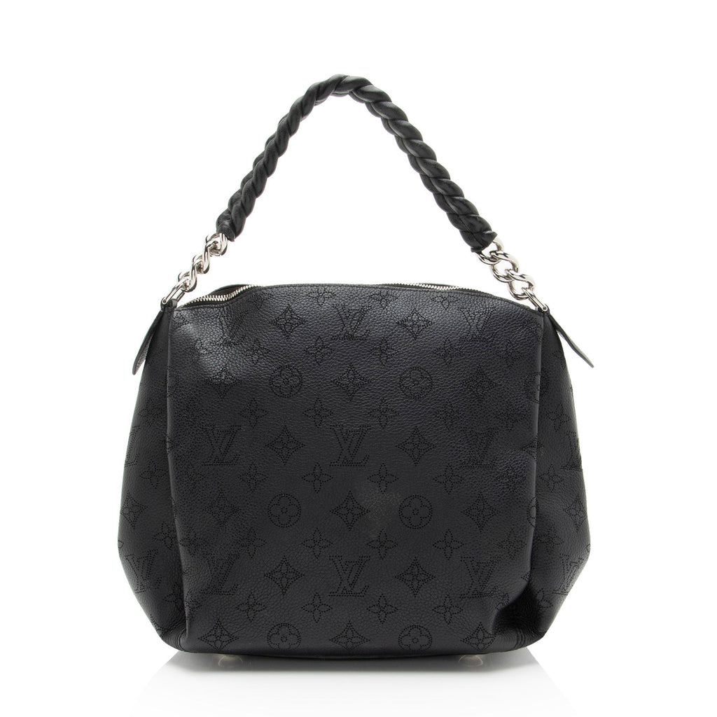 Louis Vuitton Mahina Leather Babylone Chain BB Satchel