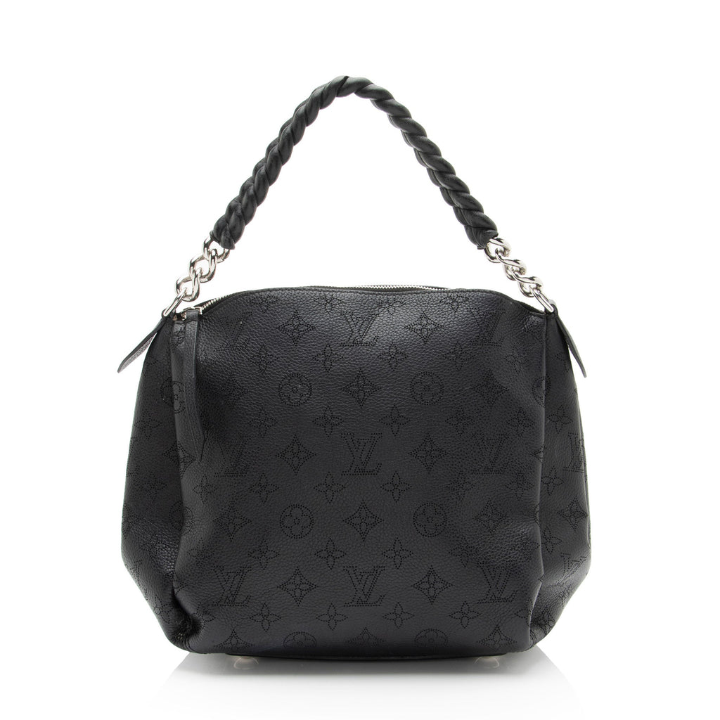 Louis Vuitton Mahina Leather Babylone Chain BB Satchel