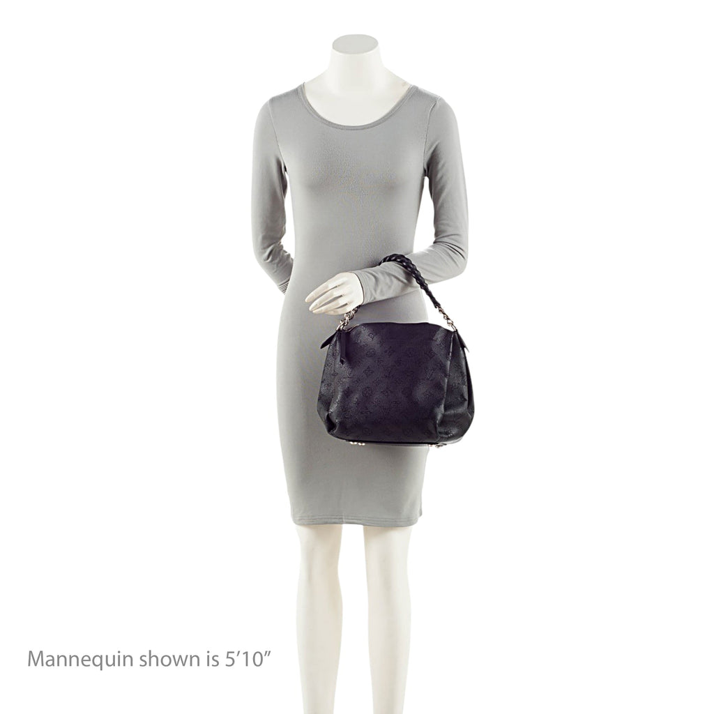 Louis Vuitton Mahina Leather Babylone Chain BB Satchel
