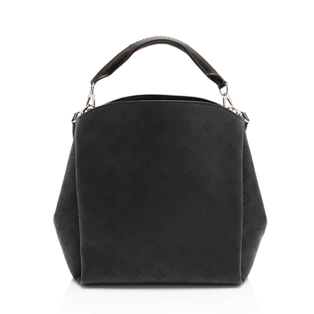 Louis Vuitton Mahina Leather Babylone PM Satchel