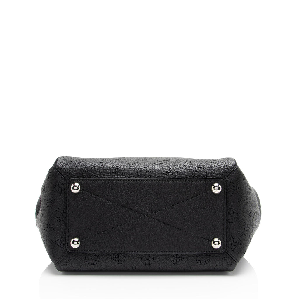 Louis Vuitton Mahina Leather Babylone PM Satchel