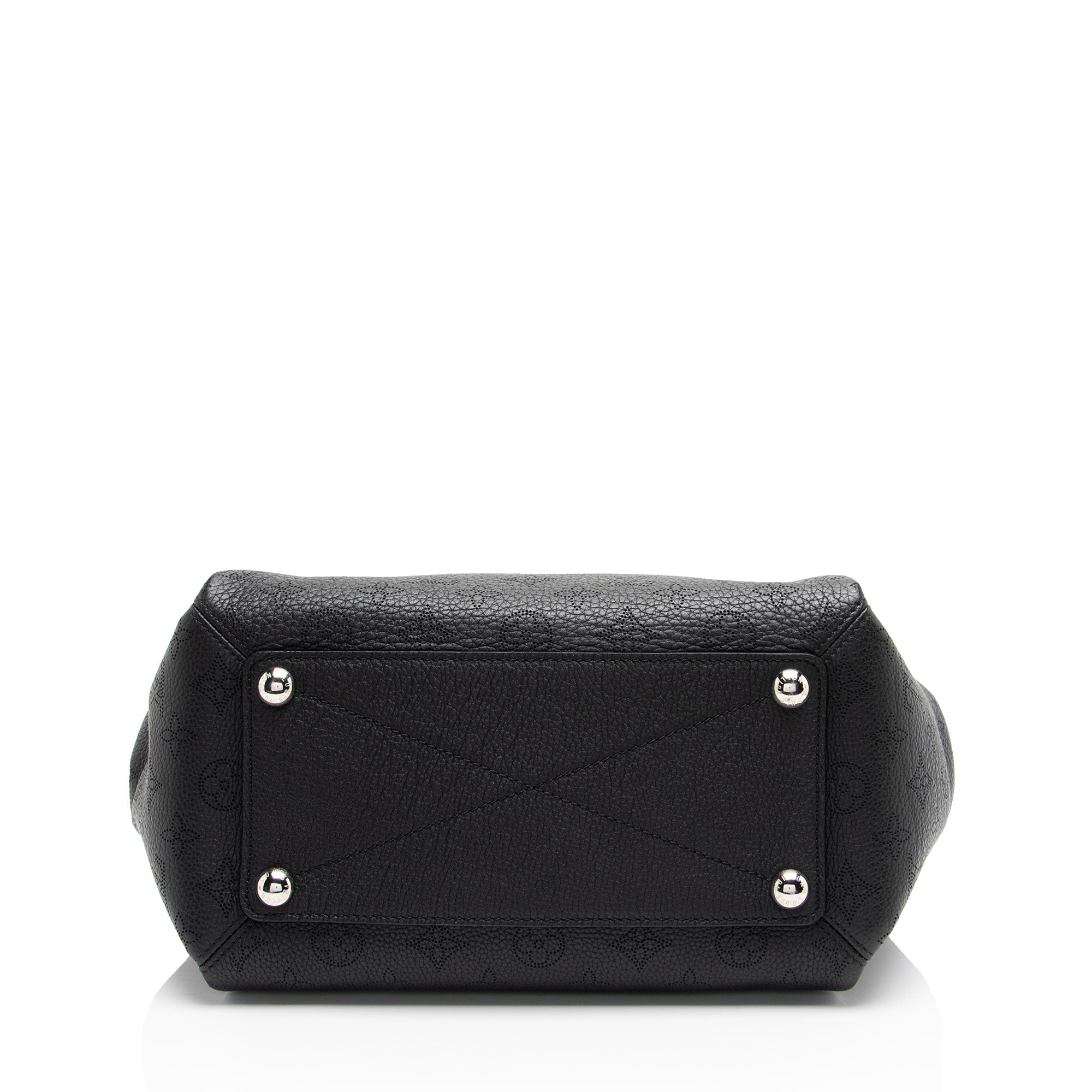 Louis Vuitton Mahina Leather Babylone PM Satchel