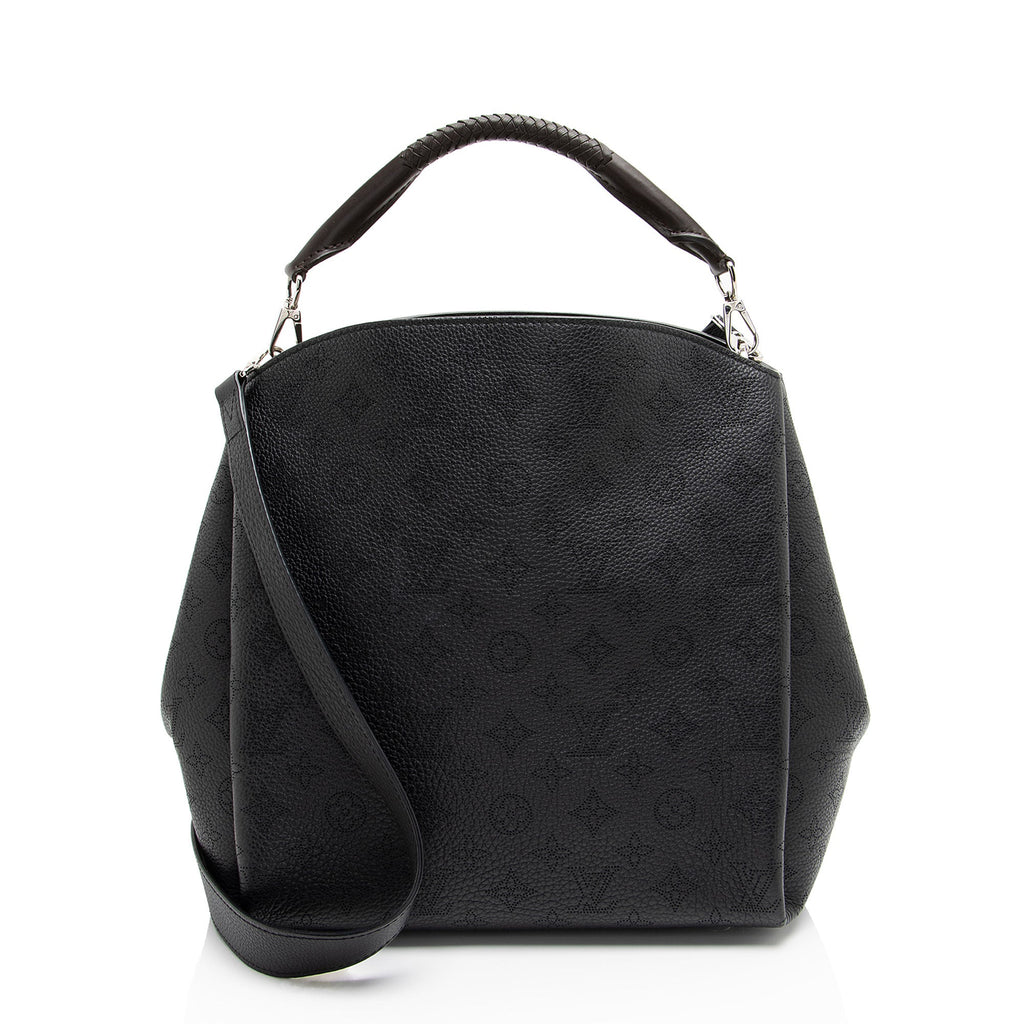 Louis Vuitton Mahina Leather Babylone PM Satchel