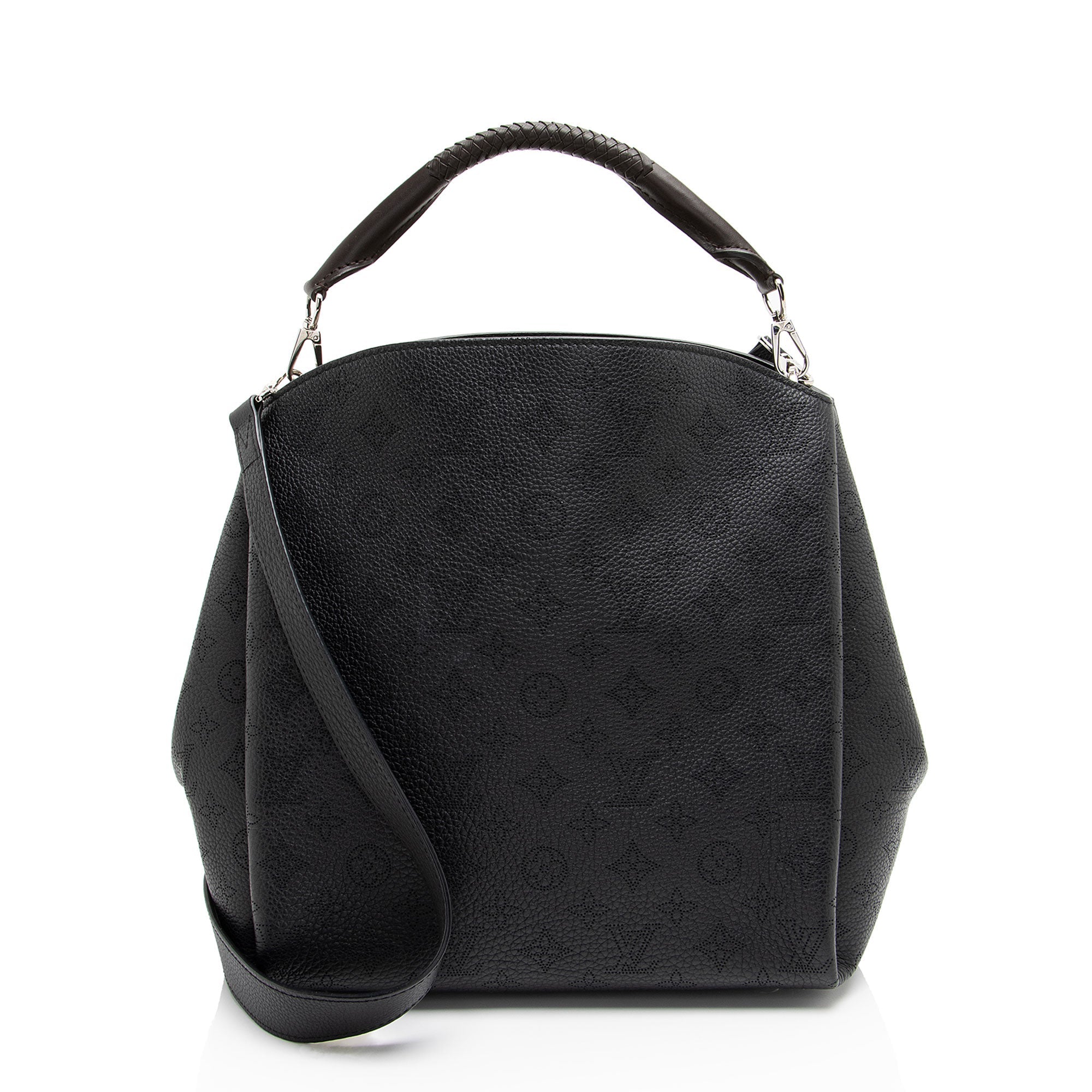 Louis Vuitton Mahina Leather Babylone PM Satchel