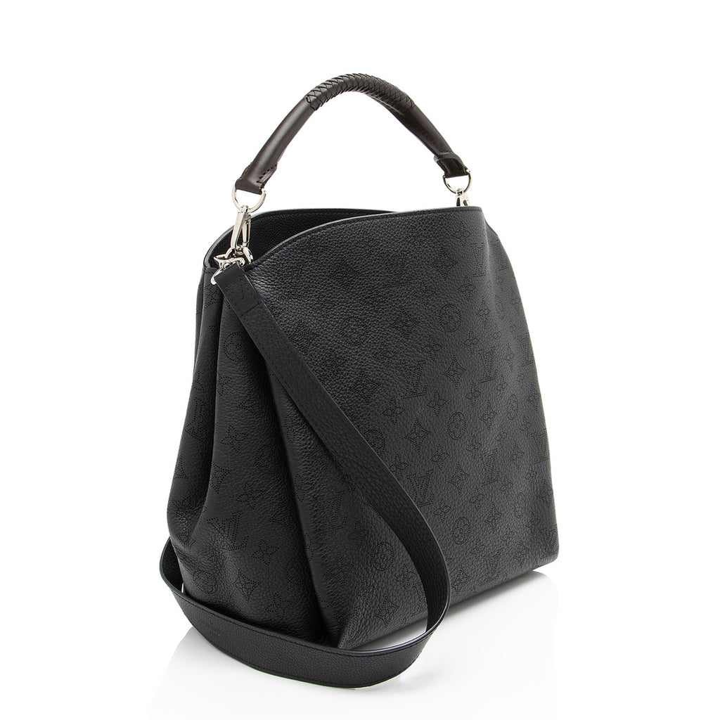 Louis Vuitton Mahina Leather Babylone PM Satchel