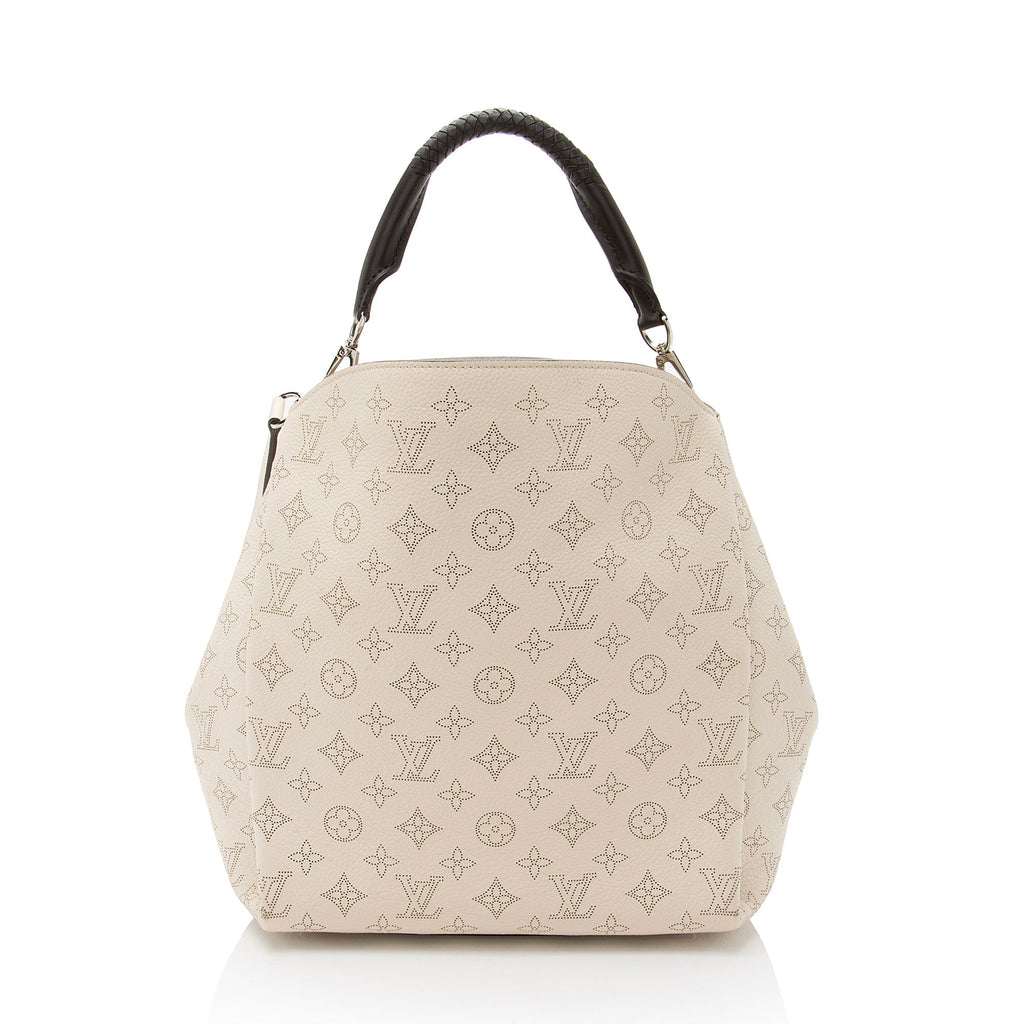 Louis Vuitton Mahina Leather Babylone PM Satchel