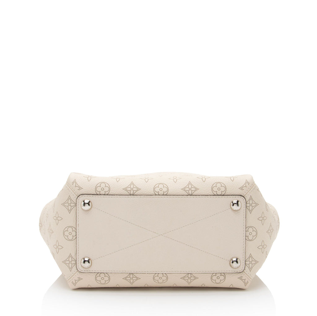 Louis Vuitton Mahina Leather Babylone PM Satchel