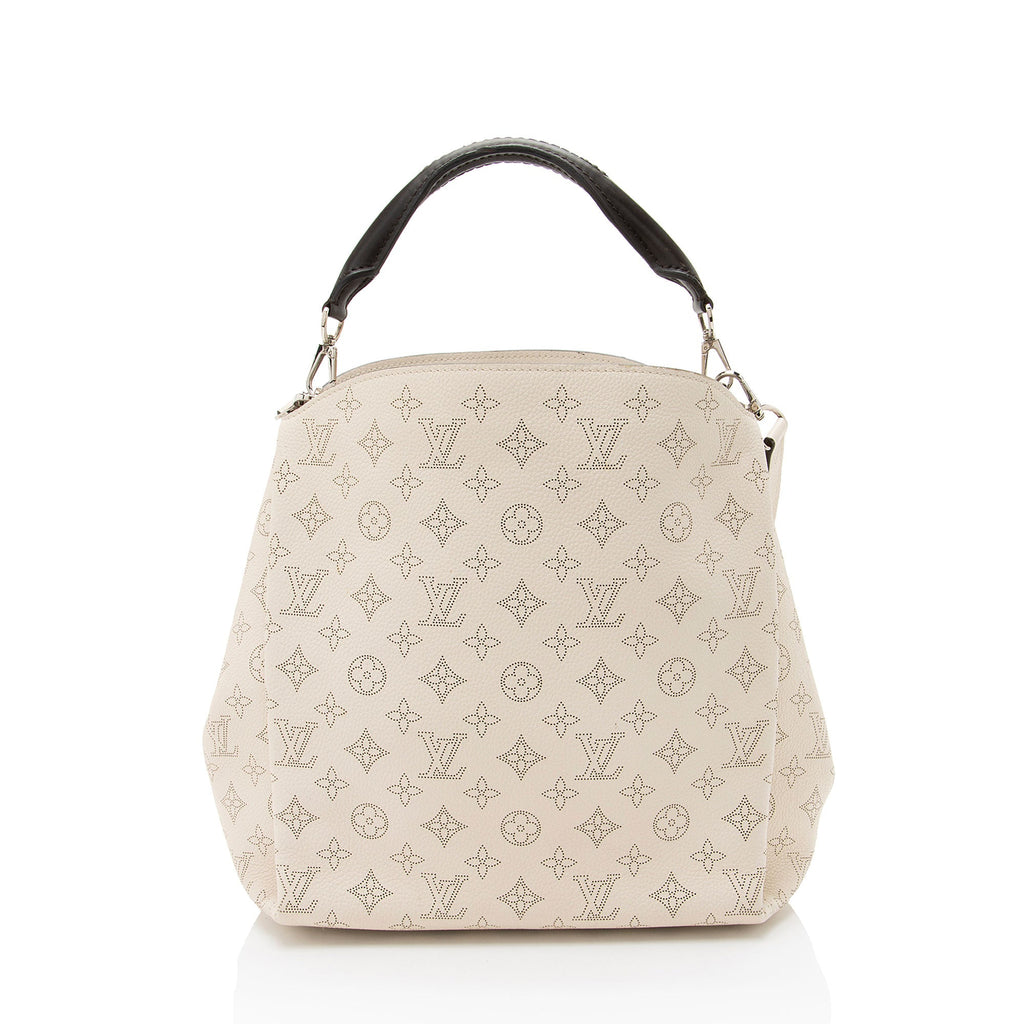 Louis Vuitton Mahina Leather Babylone PM Satchel