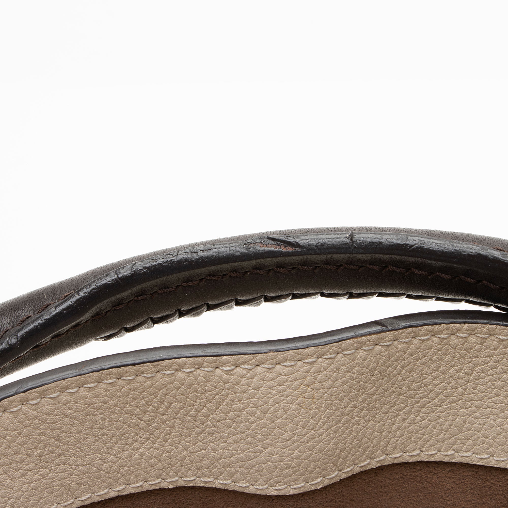 Louis Vuitton Mahina Leather Babylone PM Satchel