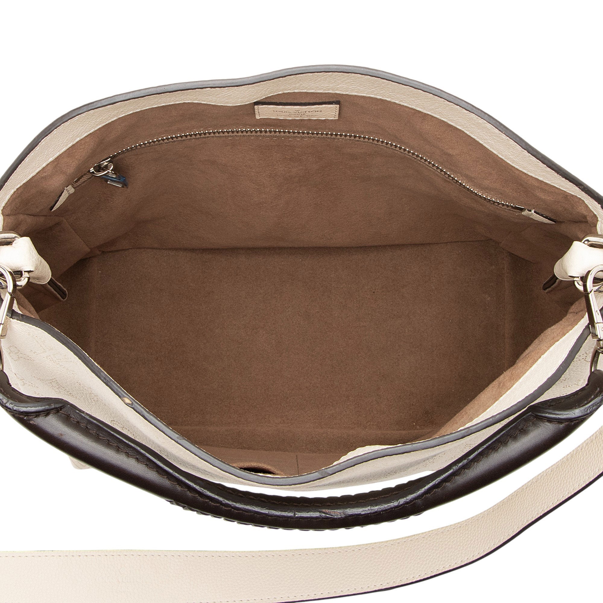 Louis Vuitton Mahina Leather Babylone PM Satchel