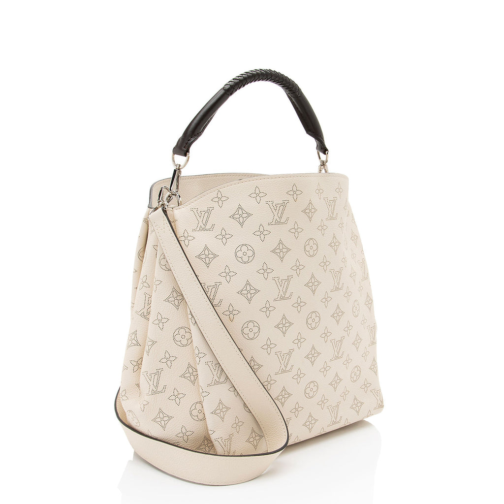 Louis Vuitton Mahina Leather Babylone PM Satchel