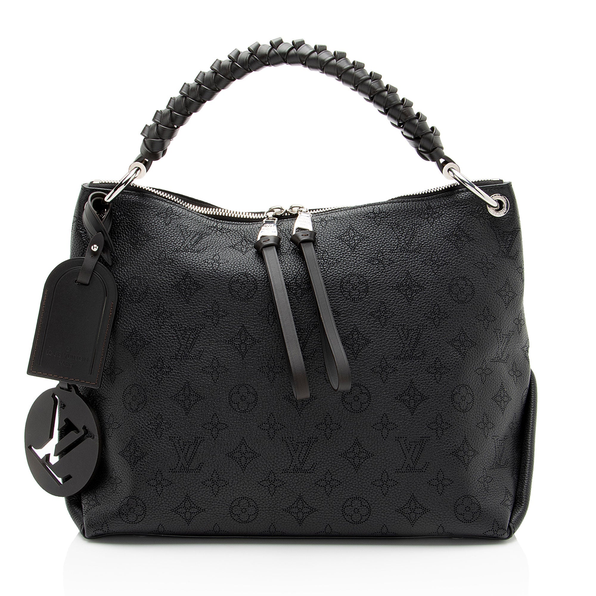 Louis Vuitton Mahina Leather Beaubourg MM Hobo