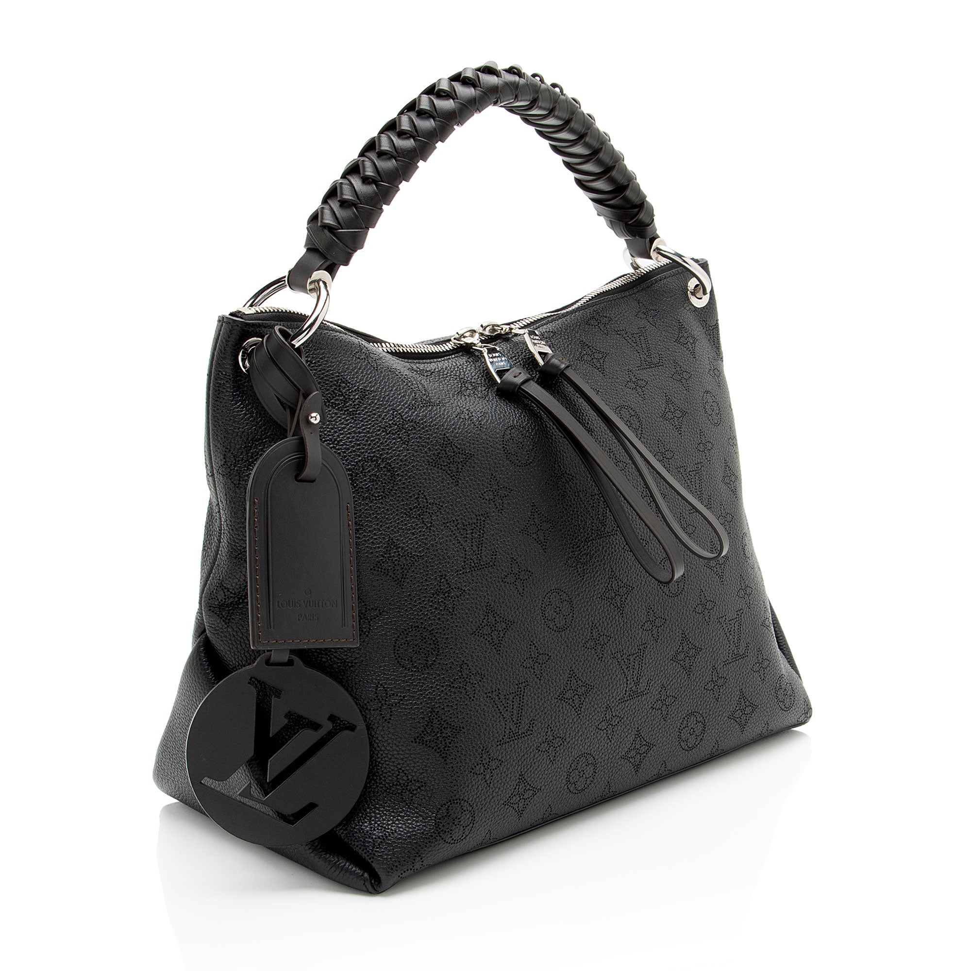 Louis Vuitton Mahina Leather Beaubourg MM Hobo