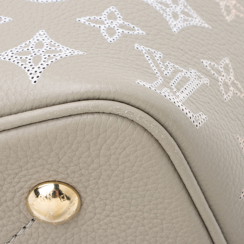 Louis Vuitton Mahina Leather Blossom MM Tote