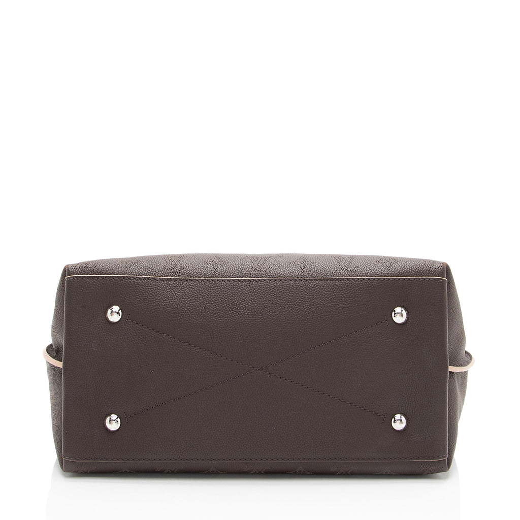 Louis Vuitton Mahina Leather Carmel Hobo