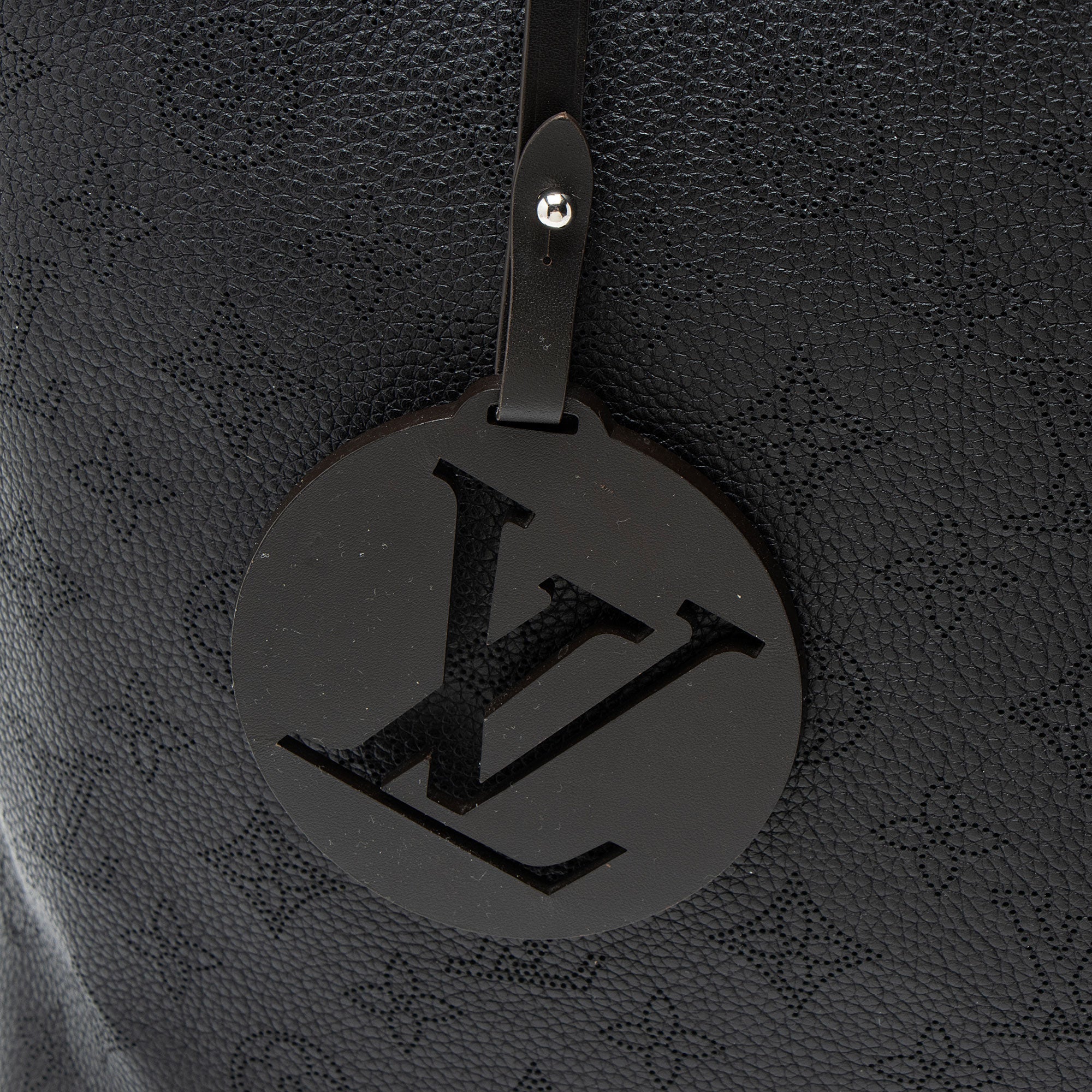 Louis Vuitton Mahina Leather Carmel Hobo