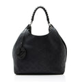 Louis Vuitton Mahina Leather Carmel Hobo