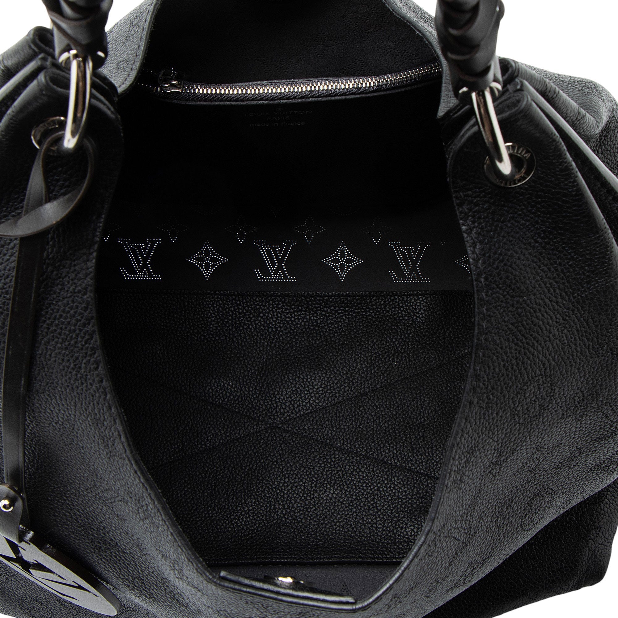 Louis Vuitton Mahina Leather Carmel Hobo