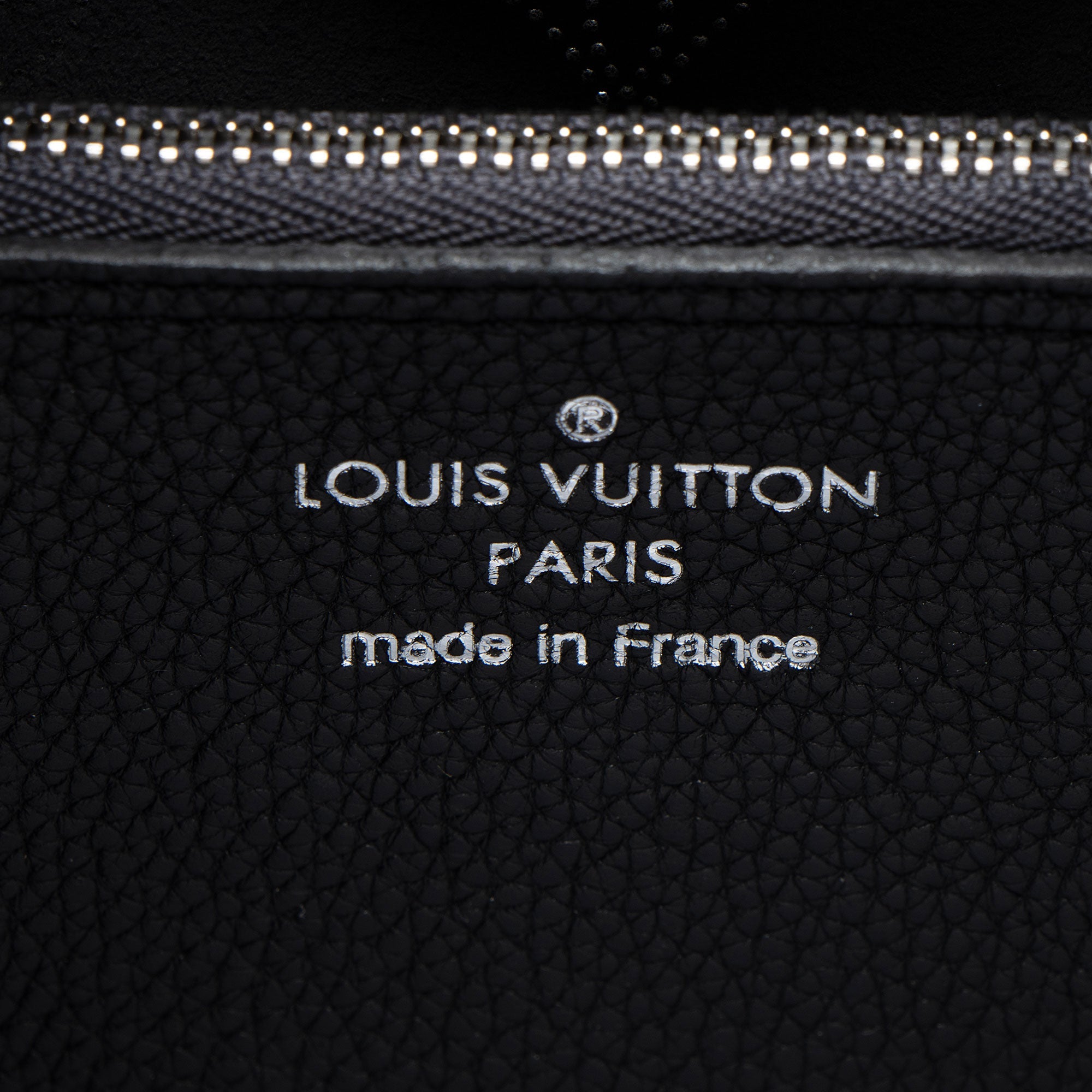 Louis Vuitton Mahina Leather Carmel Hobo