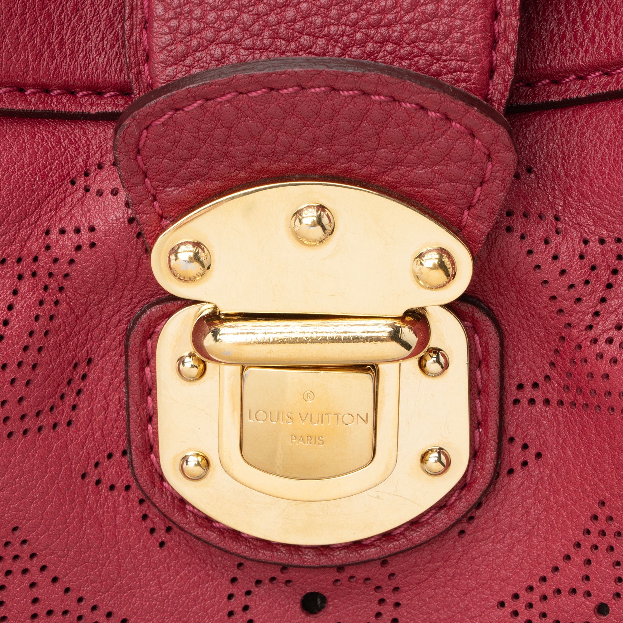 Louis Vuitton Mahina Leather Cirrus PM Satchel