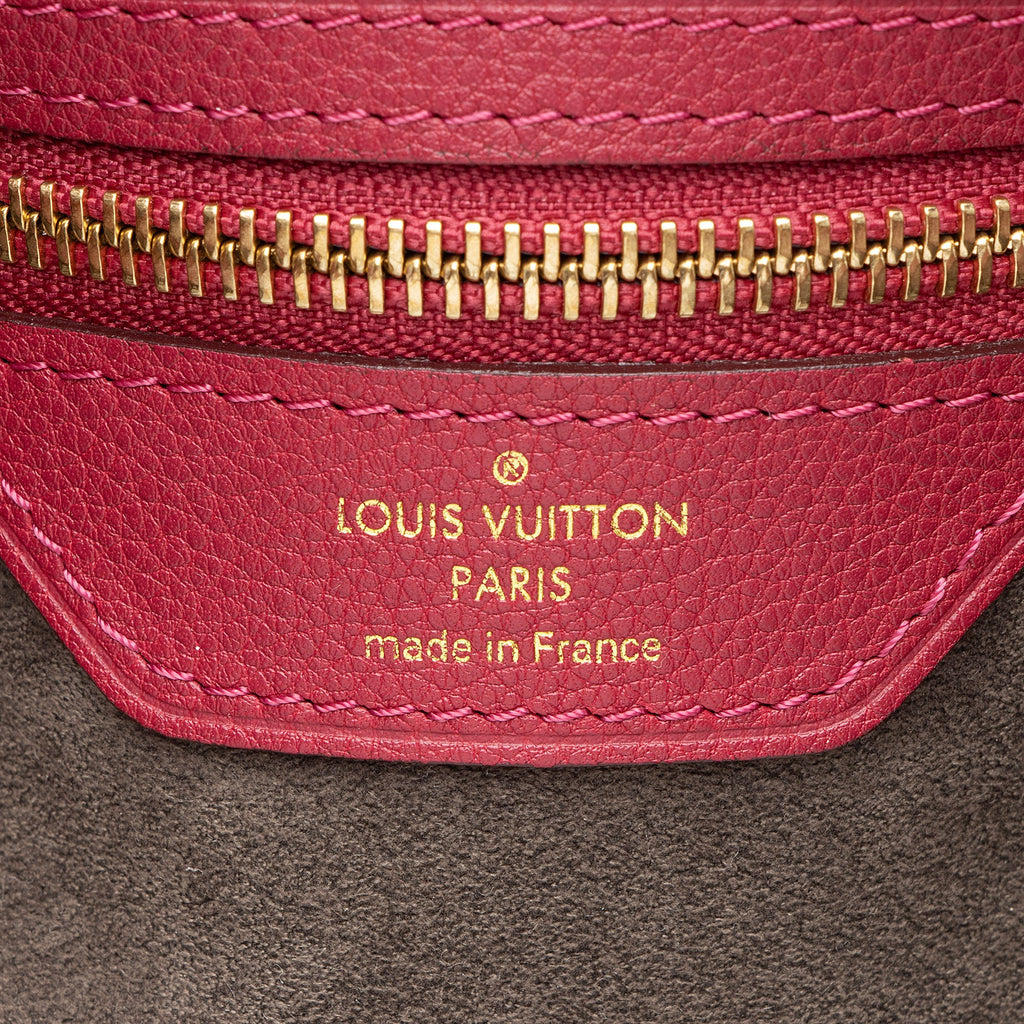Louis Vuitton Mahina Leather Cirrus PM Satchel