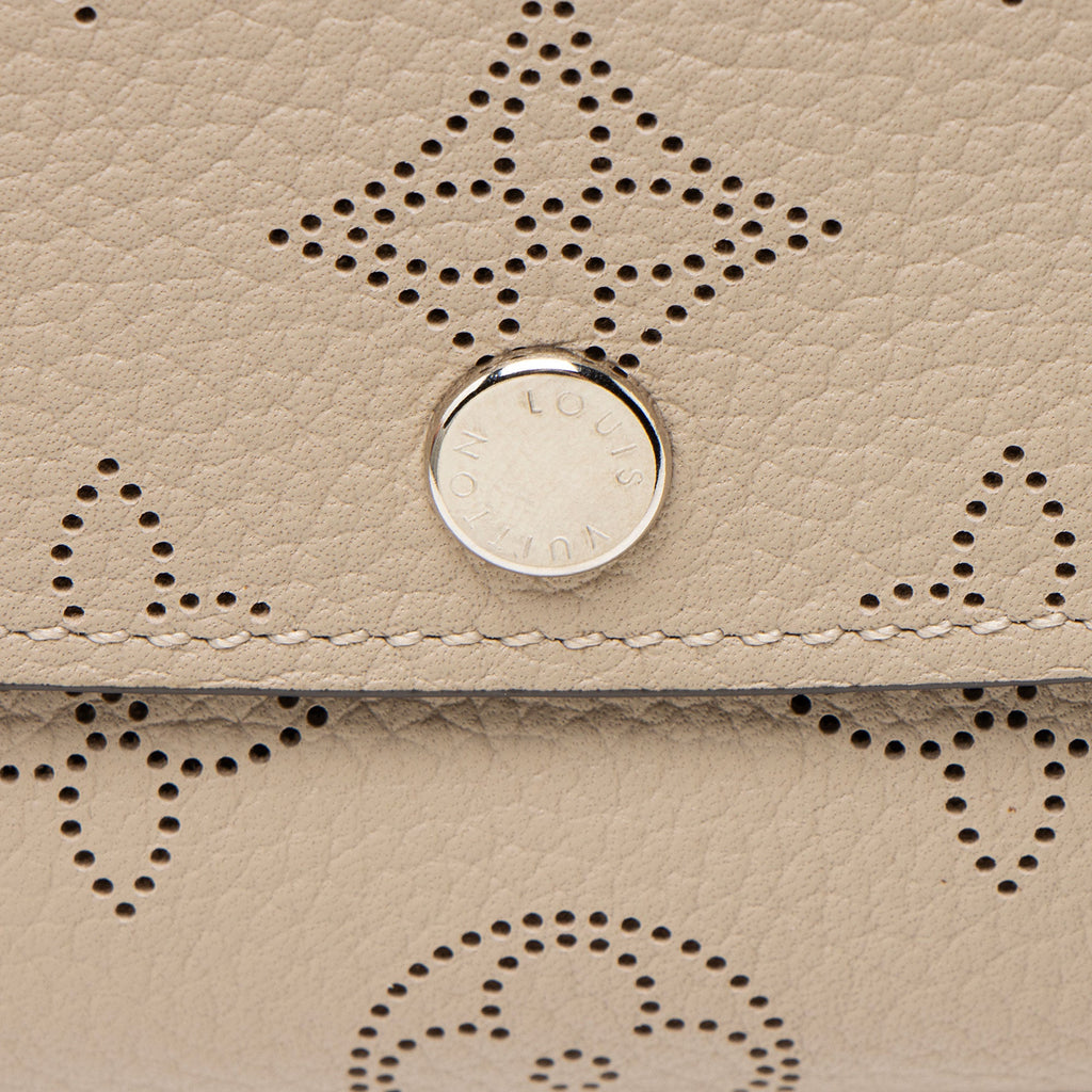 Louis Vuitton Mahina Leather Iris NM Wallet