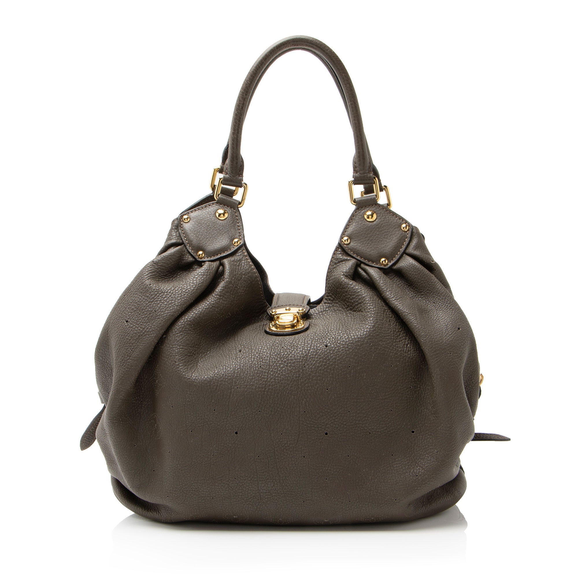 Louis Vuitton Mahina Leather L Hobo