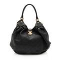 Louis Vuitton Mahina Leather L Hobo