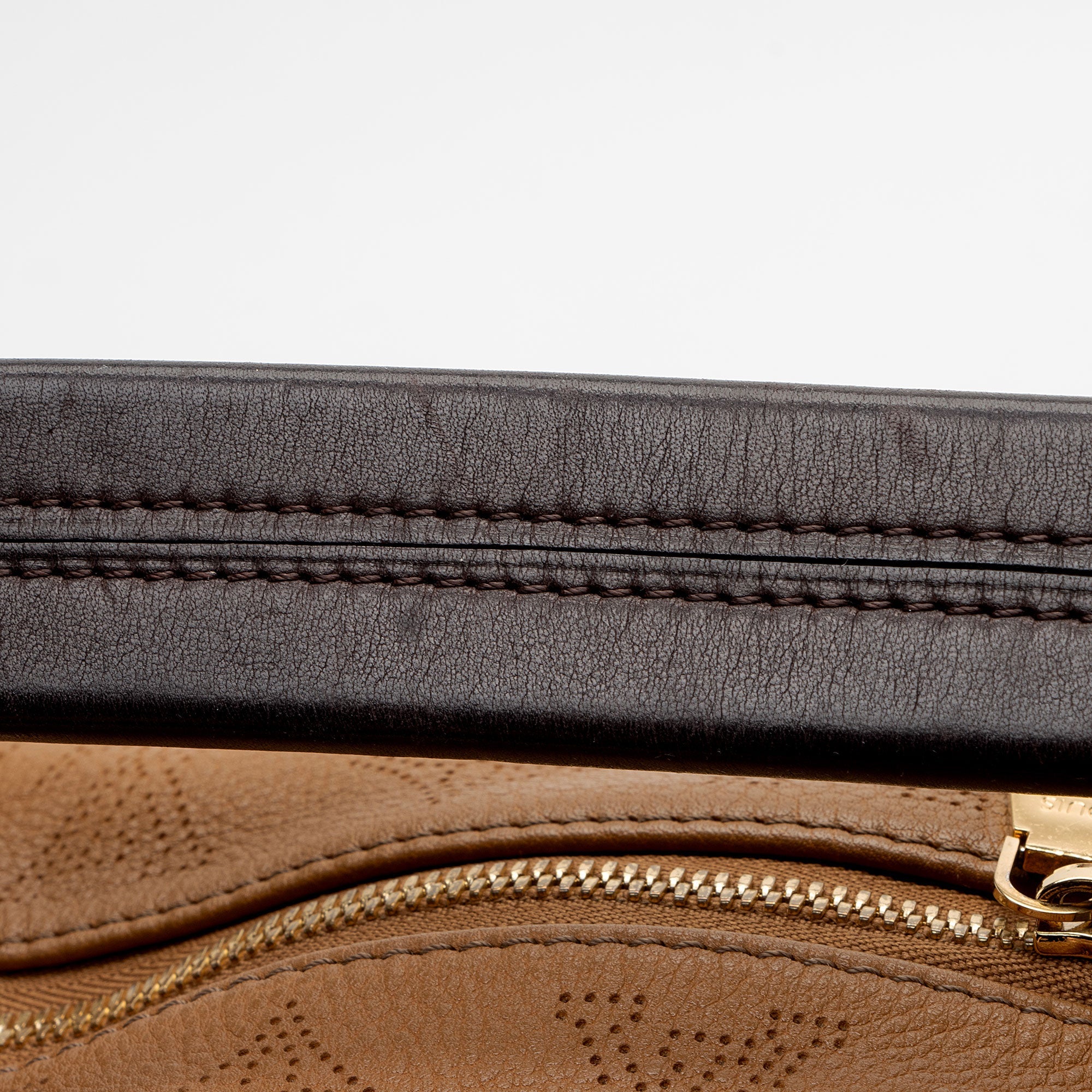 Louis Vuitton Mahina Leather Selene MM Shoulder Bag