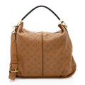 Louis Vuitton Mahina Leather Selene MM Shoulder Bag