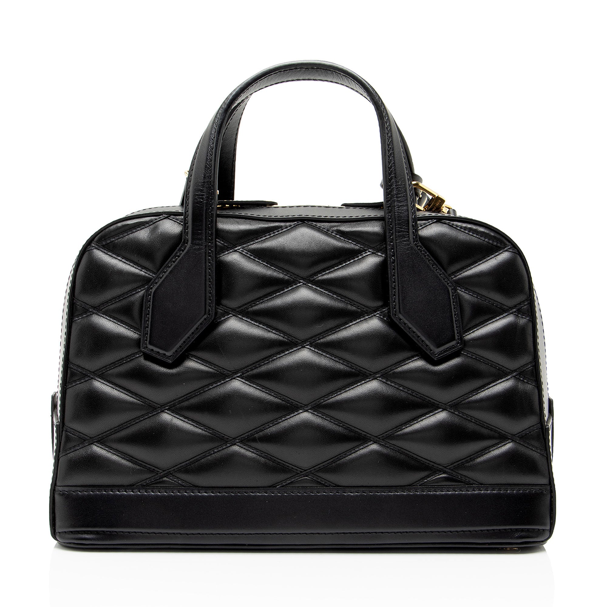 Louis Vuitton Malletage Lambskin Dora PM Satchel