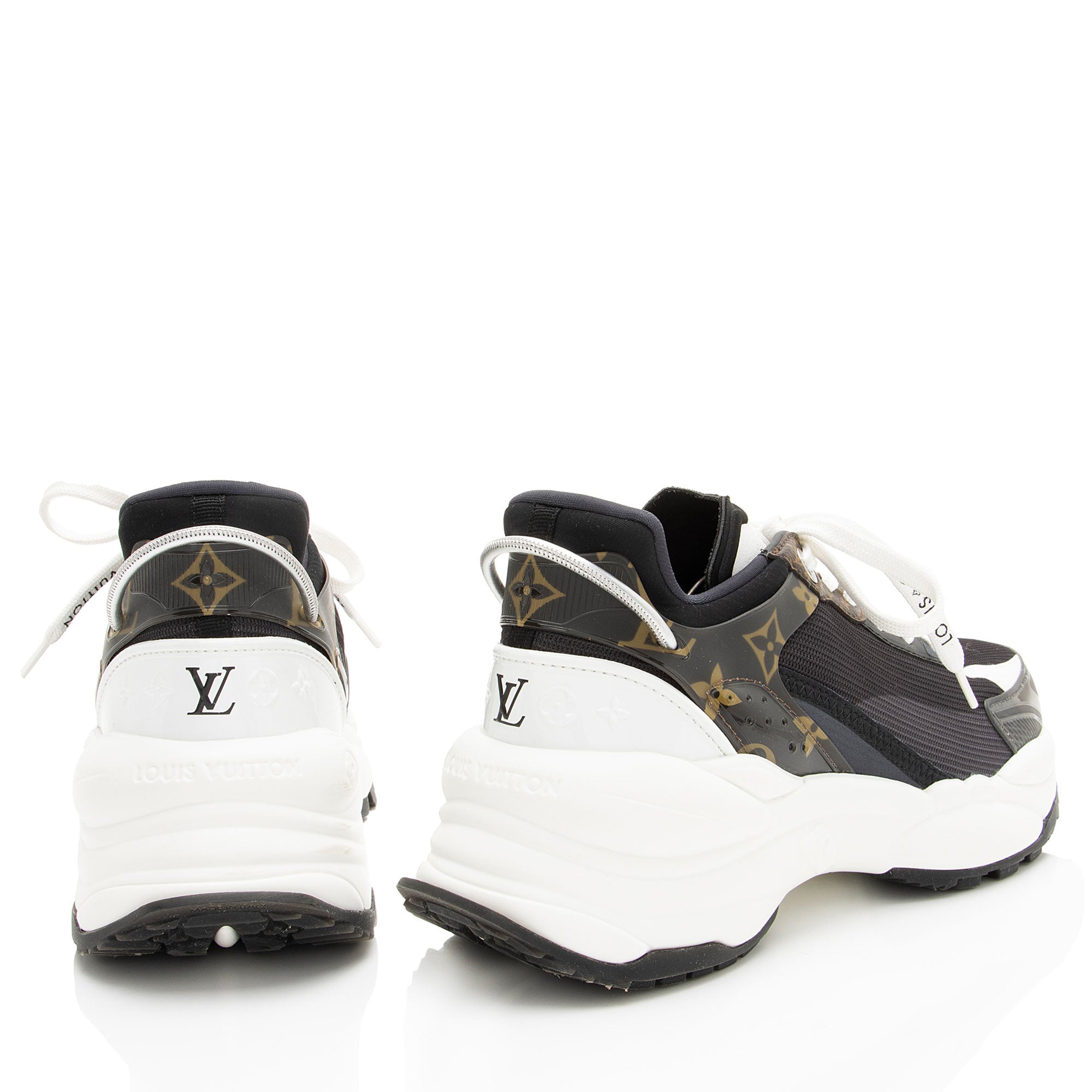 Louis Vuitton Mesh Run 55 Sneakers - Size 8 / 38