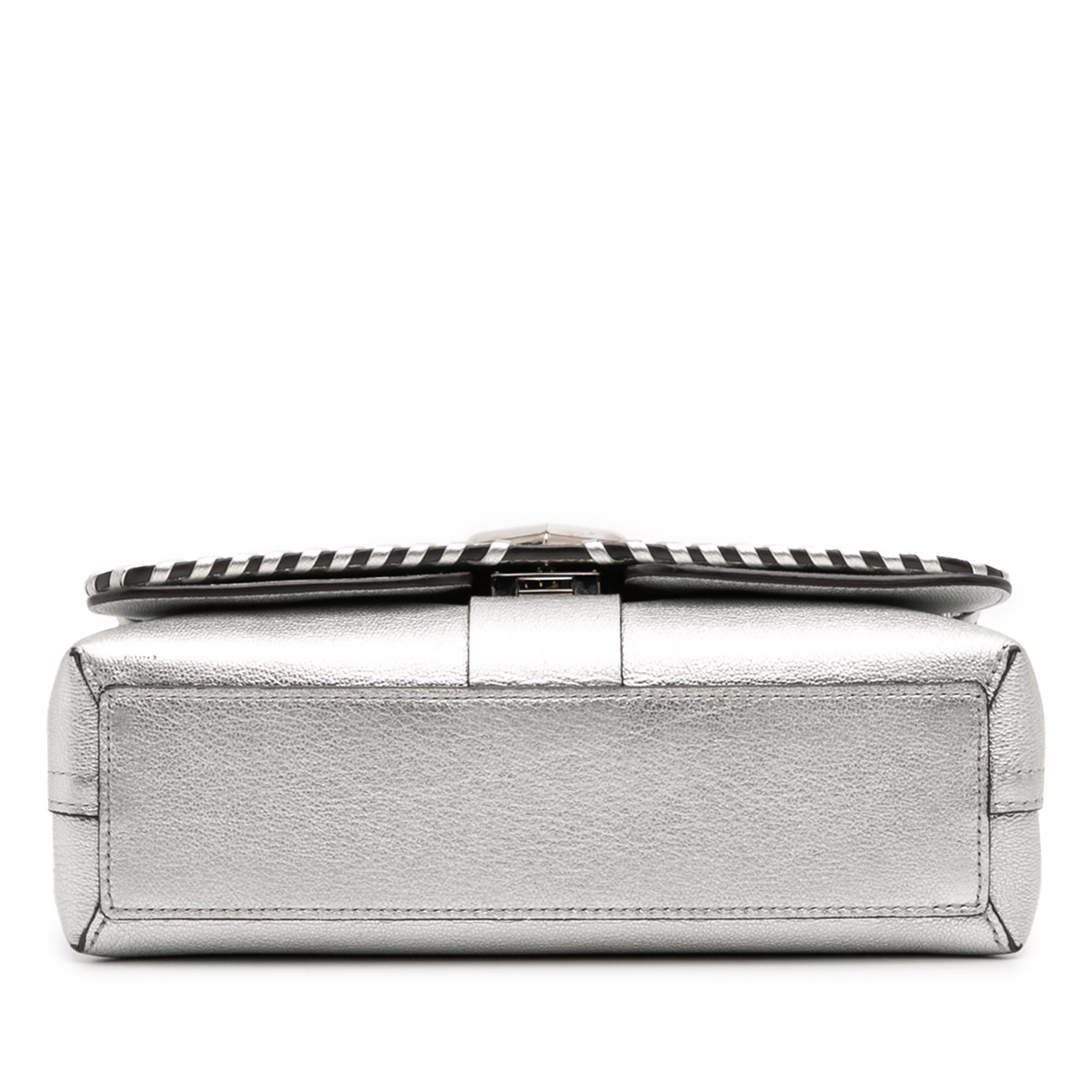Louis Vuitton Metallic Cuir Plume Ecume Very Chain Bag