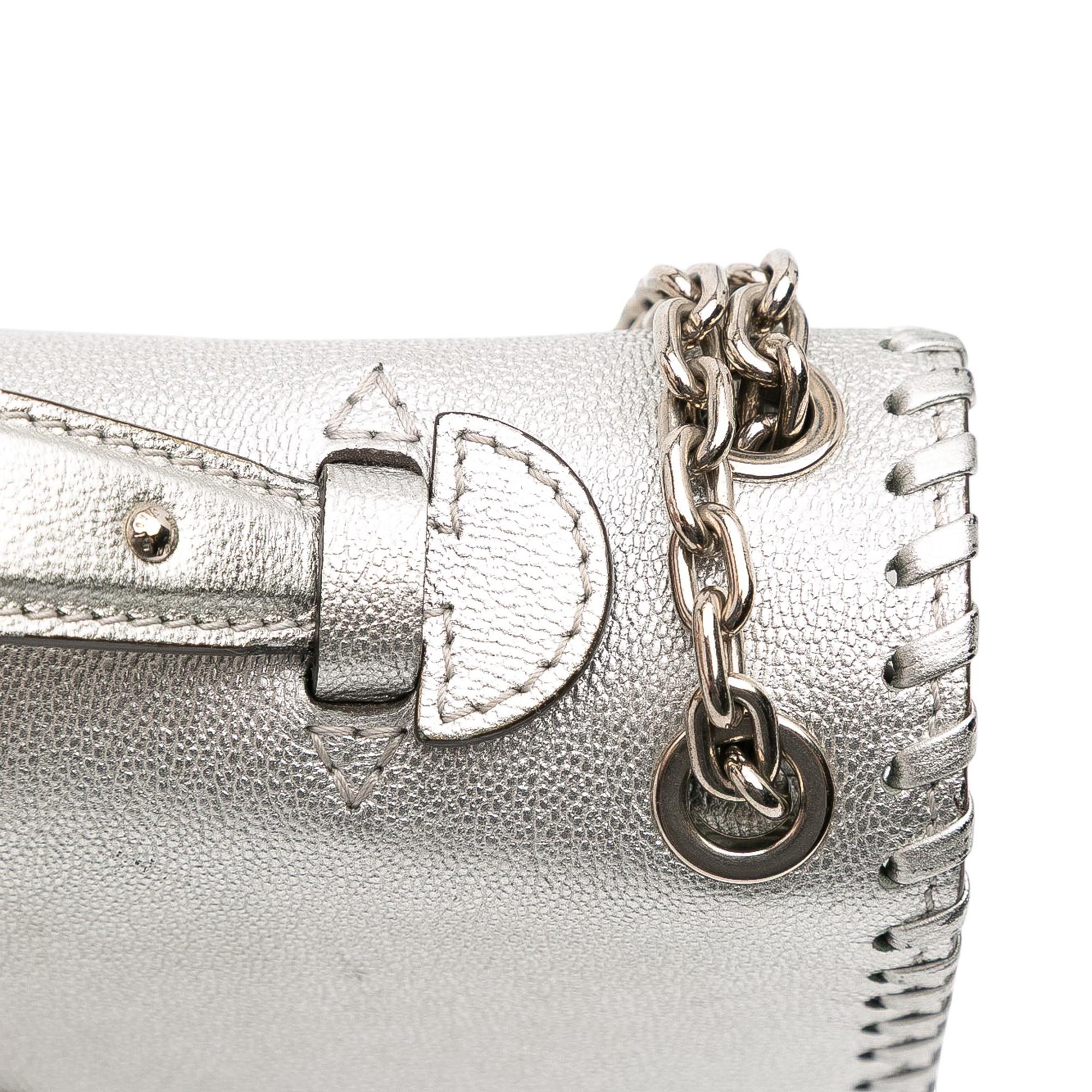 Louis Vuitton Metallic Cuir Plume Ecume Very Chain Bag