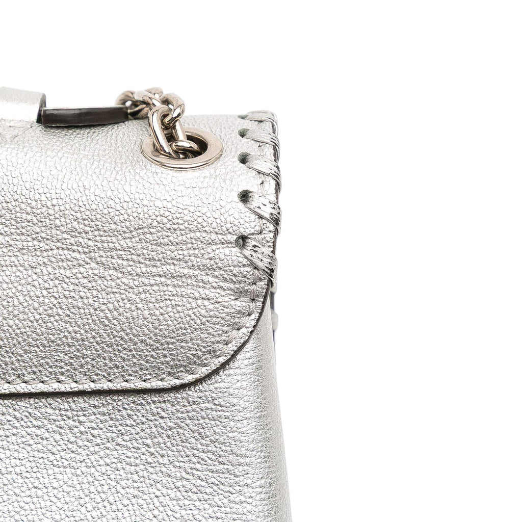 Louis Vuitton Metallic Cuir Plume Ecume Very Chain Bag