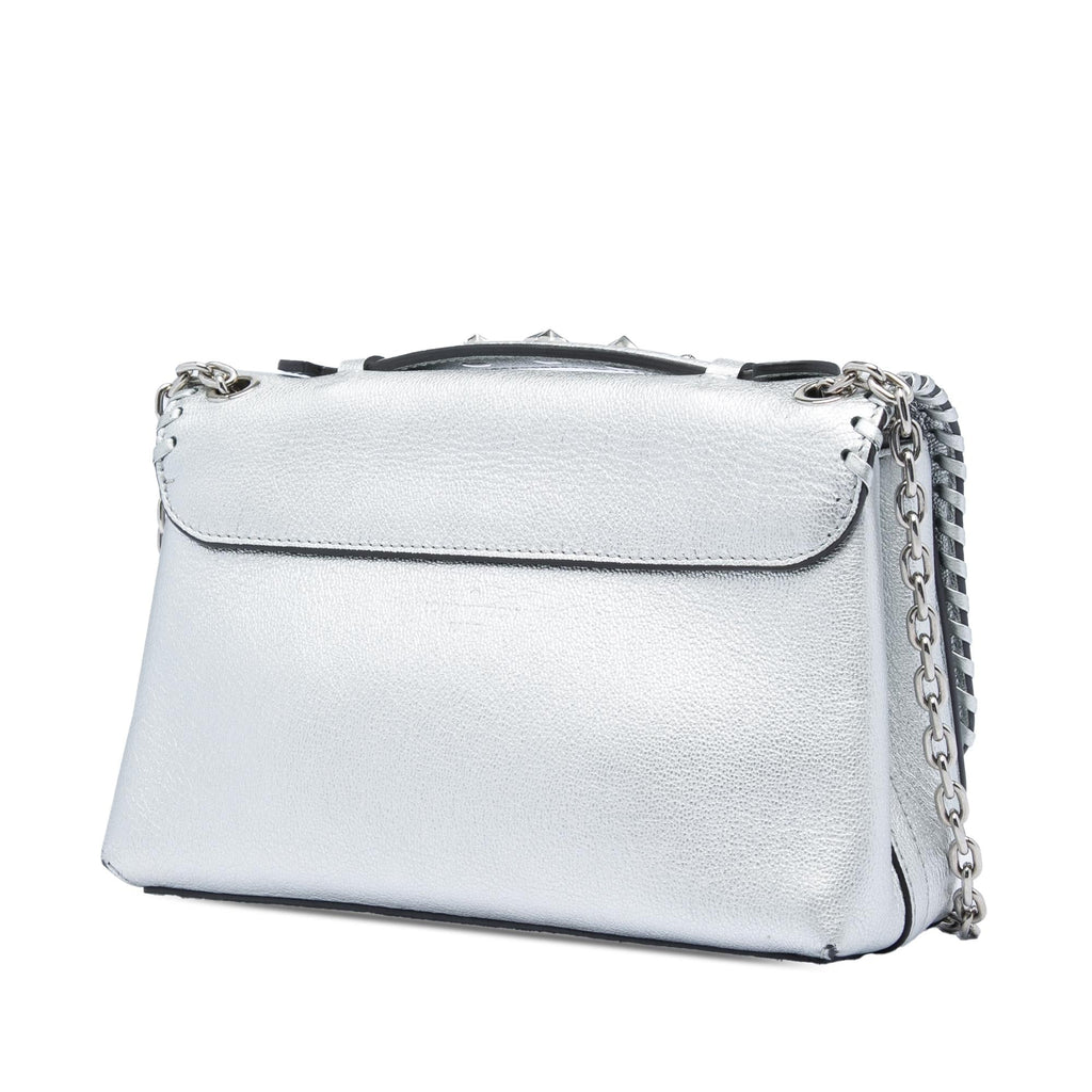 Louis Vuitton Metallic Cuir Plume Ecume Very Chain Bag