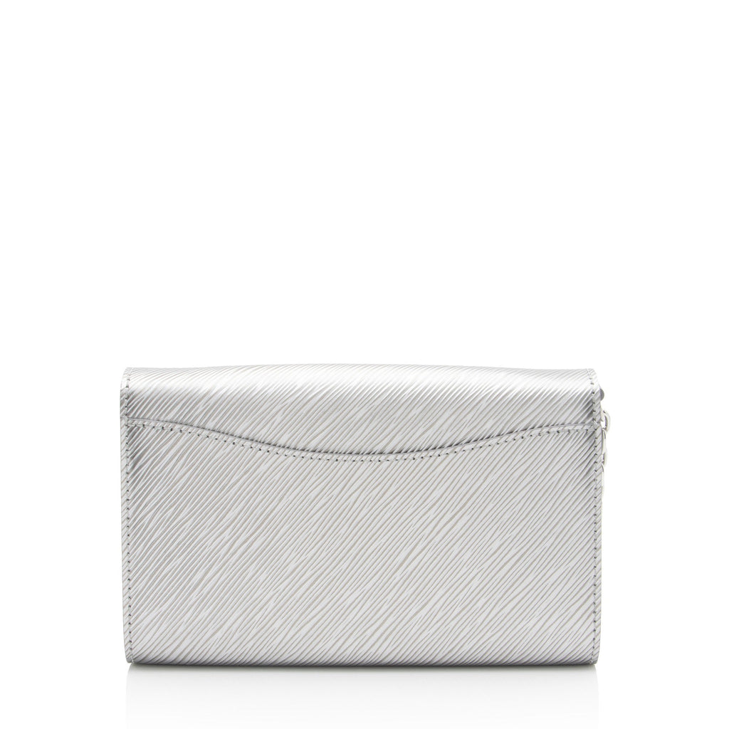 Louis Vuitton Metallic Epi Leather Louise Chain Pochette