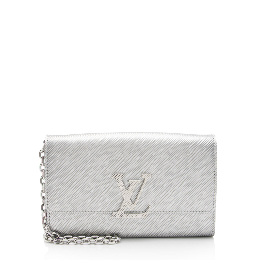 Louis Vuitton Metallic Epi Leather Louise Chain Pochette