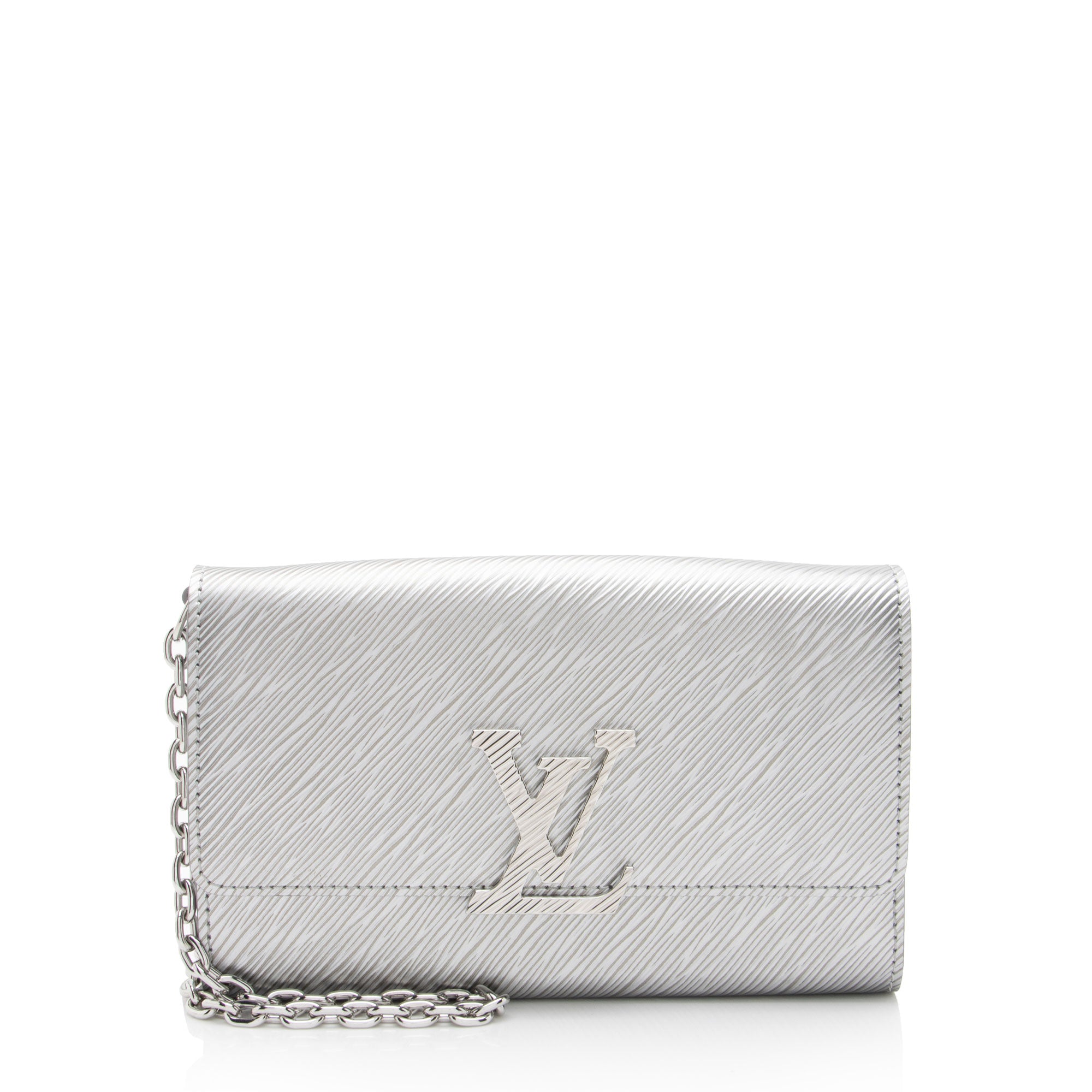 Louis Vuitton Metallic Epi Leather Louise Chain Pochette