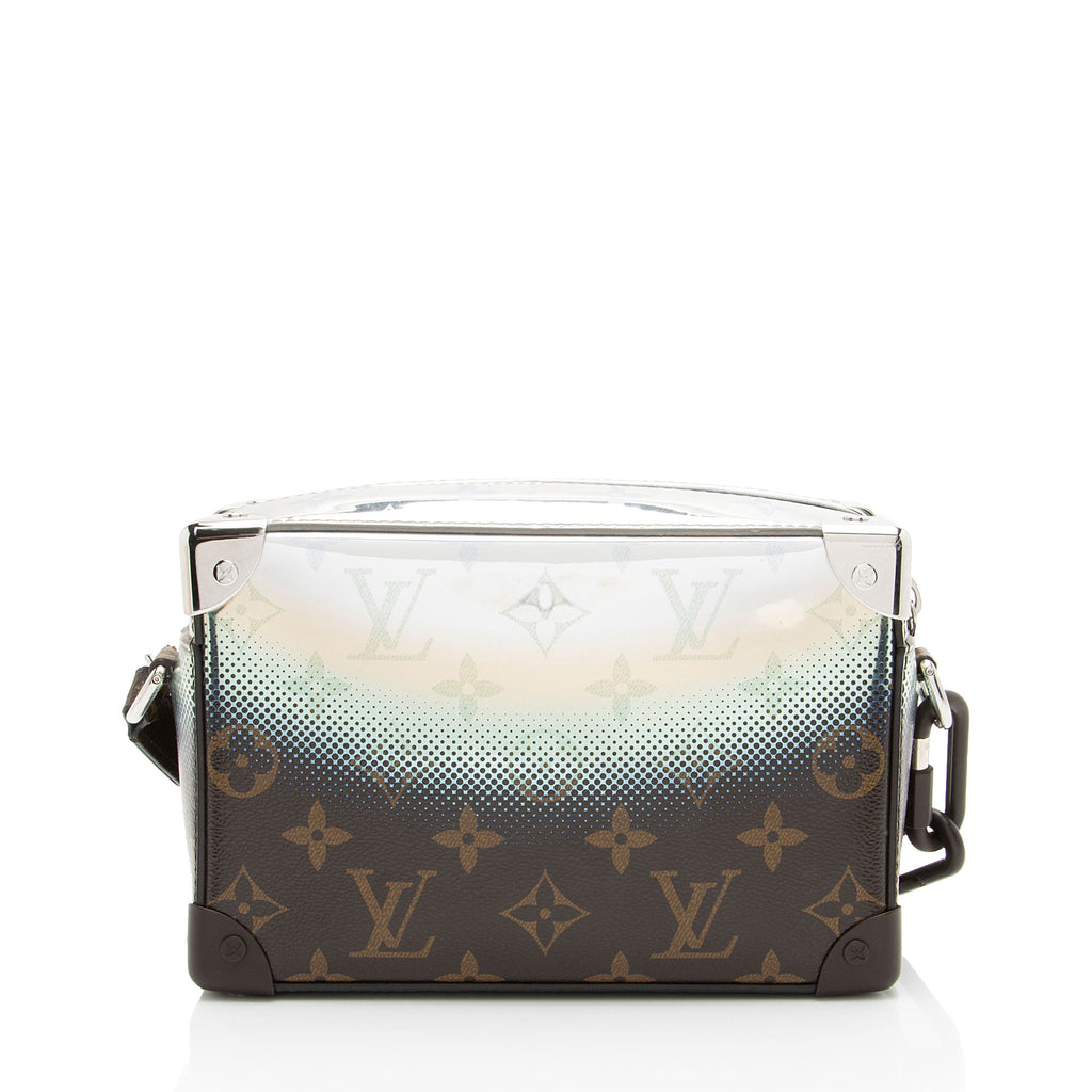 Louis Vuitton Metallic Monogram Canvas Nebula Mini Soft Trunk