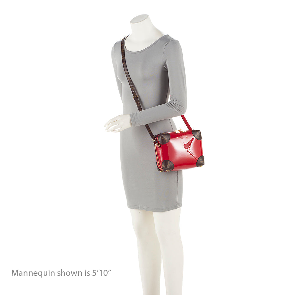 Louis Vuitton Miroir Patent Leather Venice Shoulder Bag (SHF-KHz2fu)