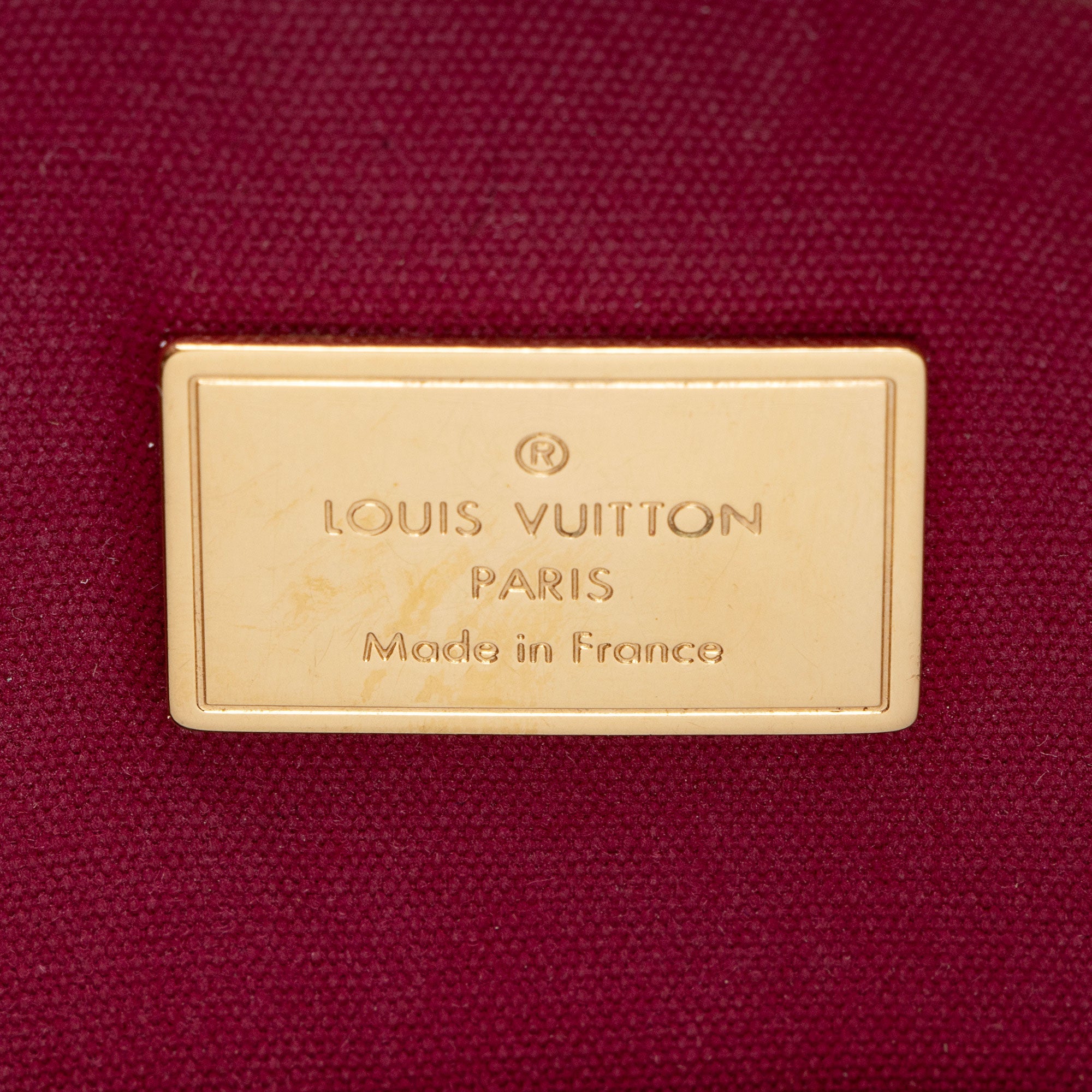 Louis Vuitton Miroir Vernis Alma BB Satchel