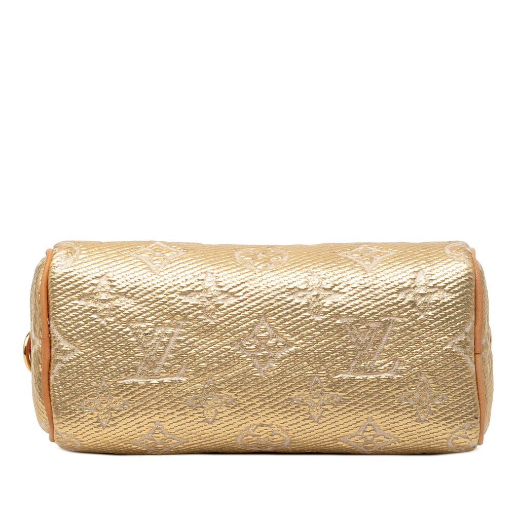 Louis Vuitton Monoglam Nano Speedy Bandouliere