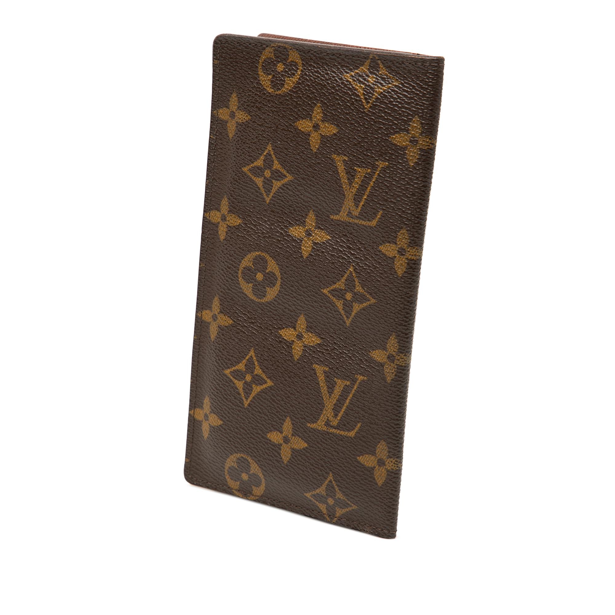 Louis Vuitton Monogram Brazza Long Wallet
