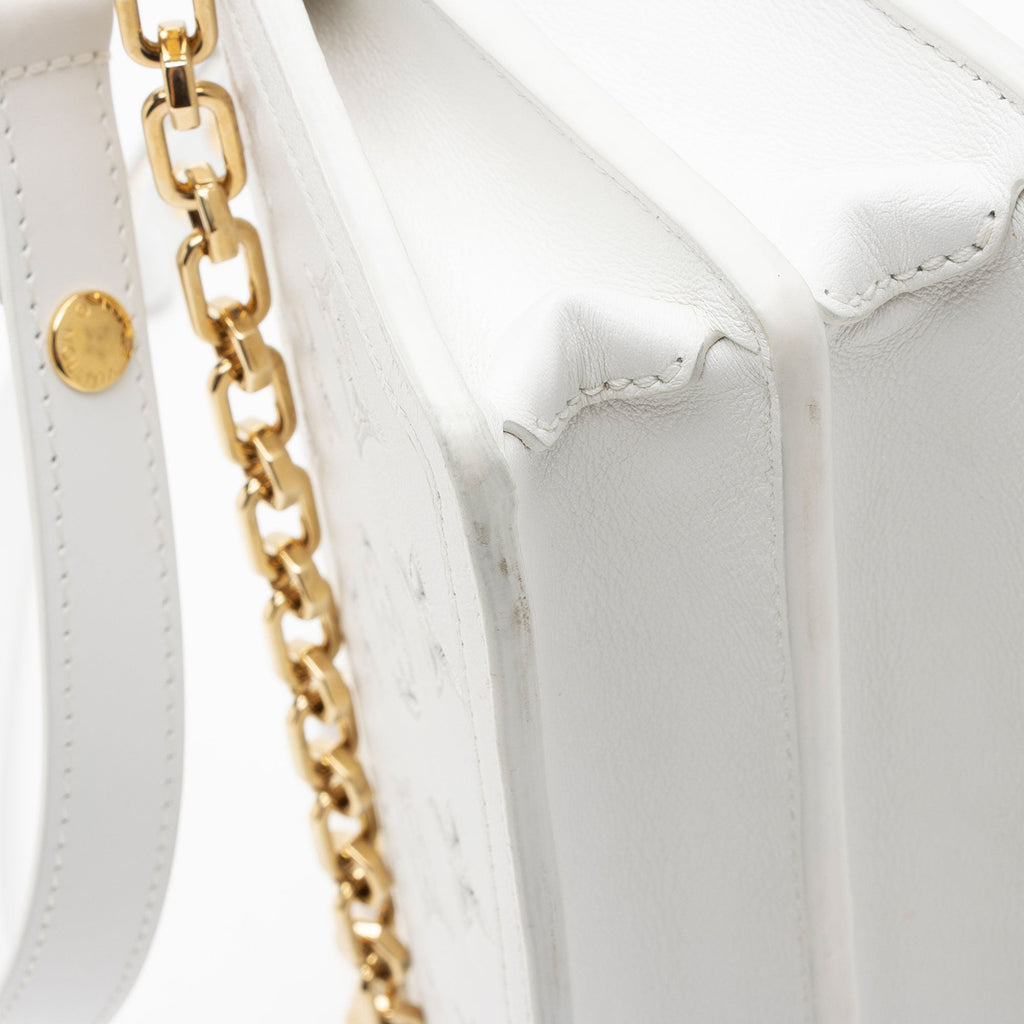 Louis Vuitton Monogram Broderie Anglaise Dauphine E/W Shoulder Bag