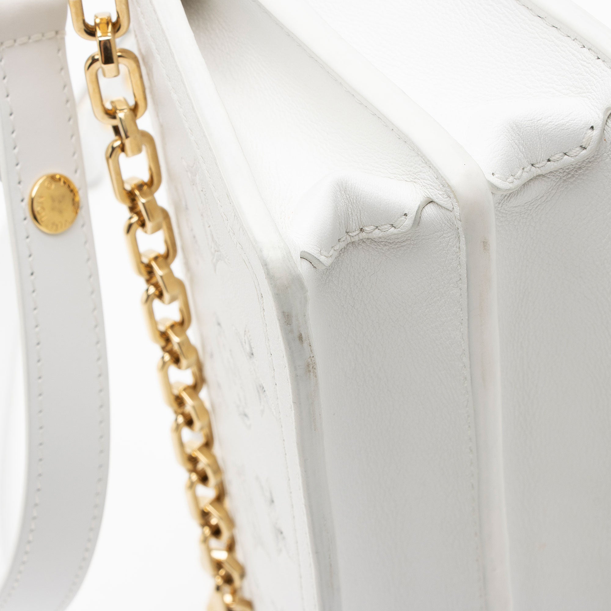 Louis Vuitton Monogram Broderie Anglaise Dauphine E/W Shoulder Bag
