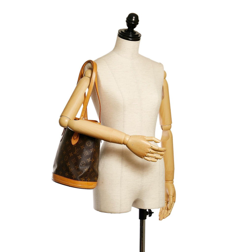 Louis Vuitton Monogram Bucket PM (SHG-34404)