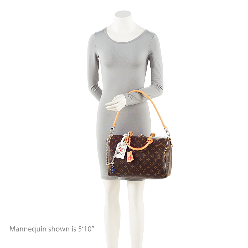 Louis Vuitton Monogram Canvas 57th Street NYC Soft Speedy 30 Satchel