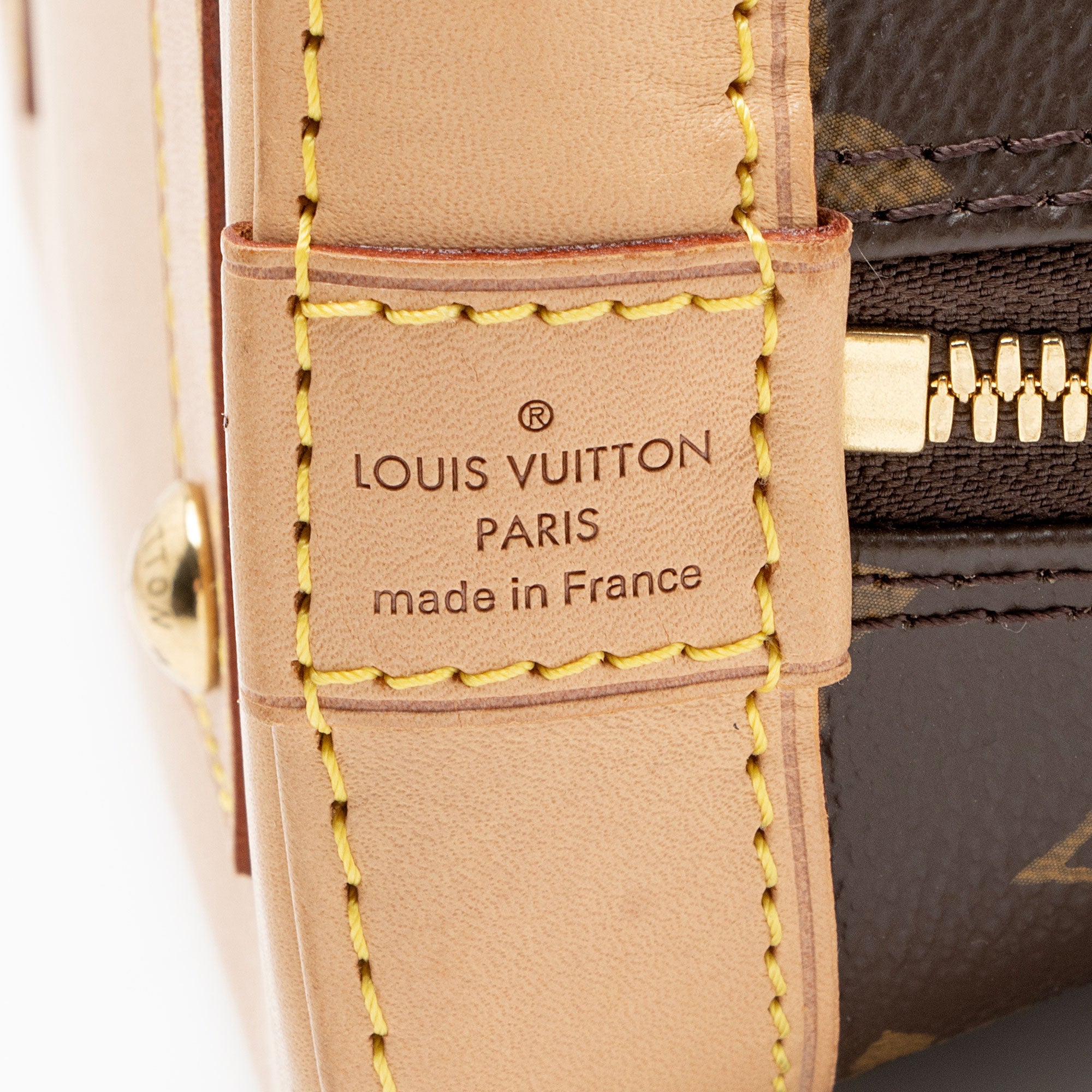 Louis Vuitton Monogram Canvas Alma BB Satchel