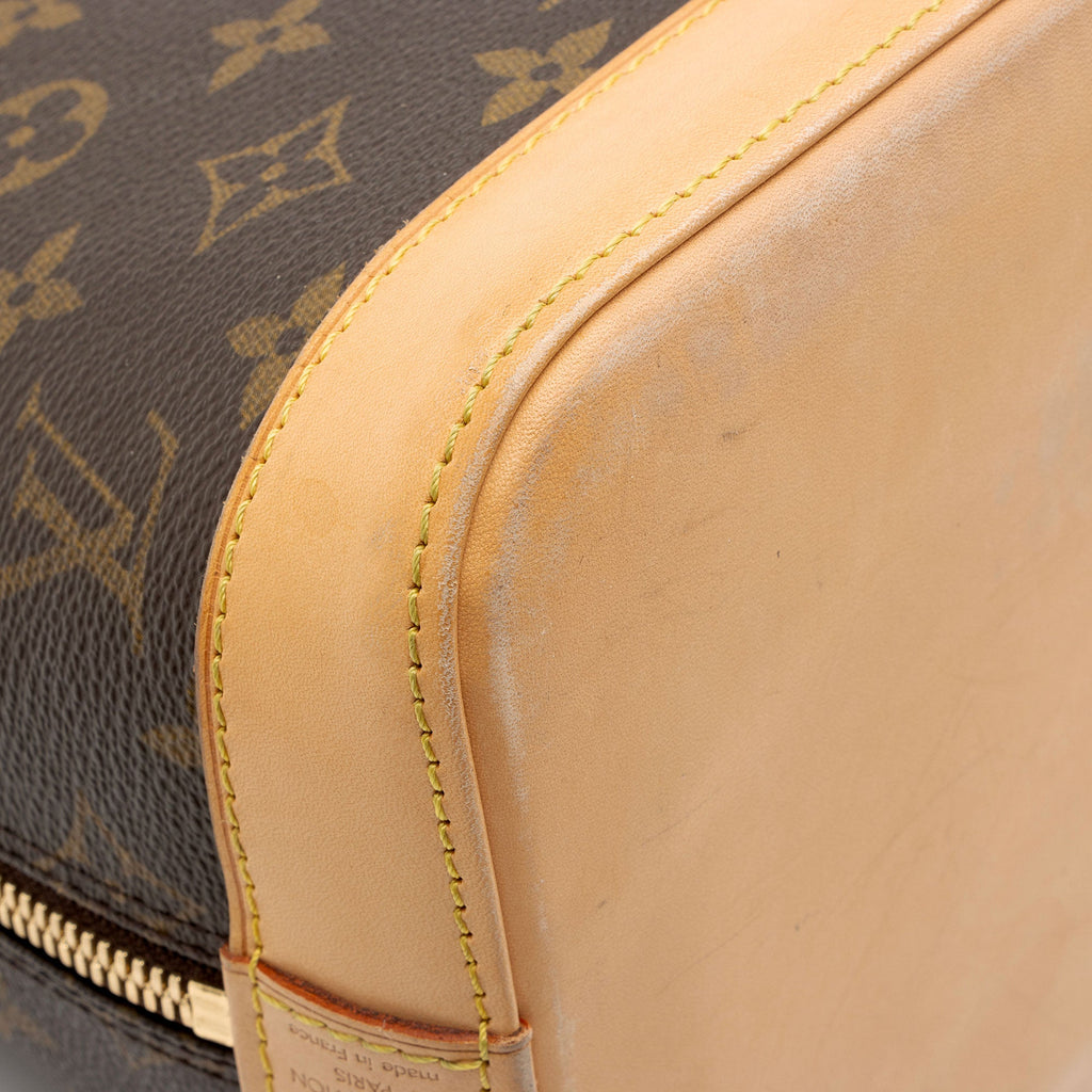 Louis Vuitton Monogram Canvas Alma PM Satchel (SHF-qIihIV)